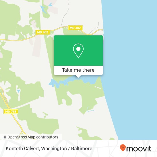 Konteth Calvert map