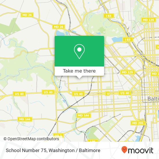 School Number 75 map