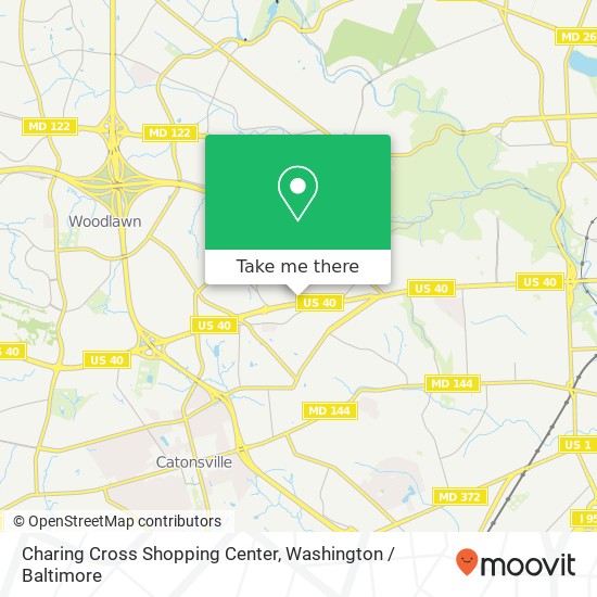 Charing Cross Shopping Center map