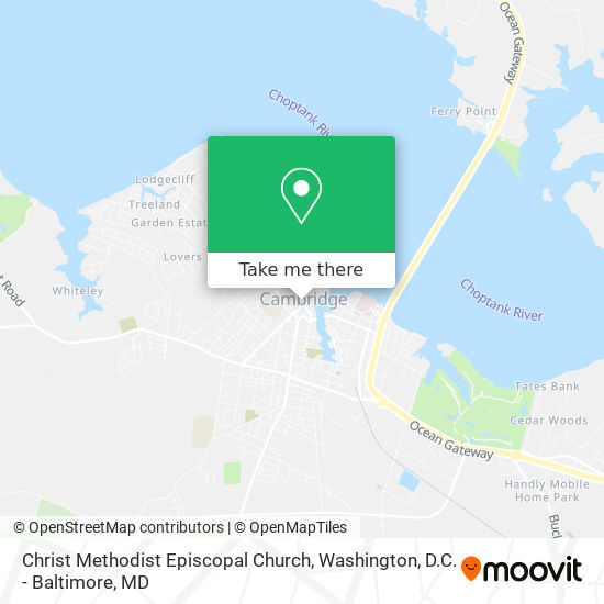 Mapa de Christ Methodist Episcopal Church