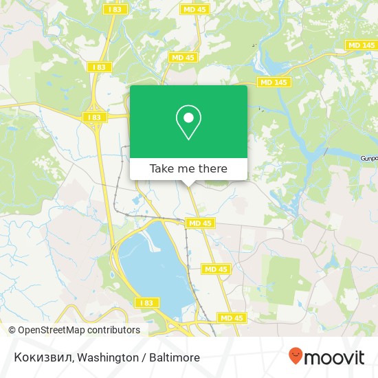 Кокизвил map