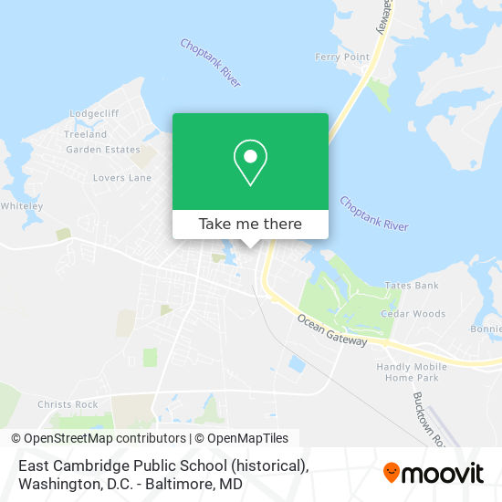 Mapa de East Cambridge Public School (historical)