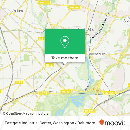 Eastgate Industrial Center map