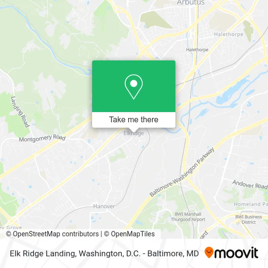 Elk Ridge Landing map