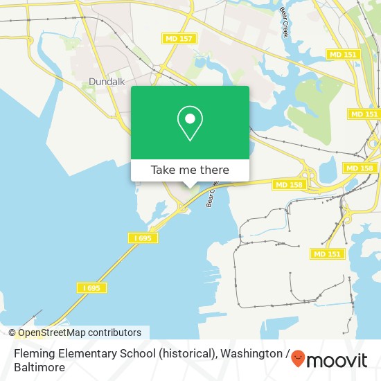 Mapa de Fleming Elementary School (historical)