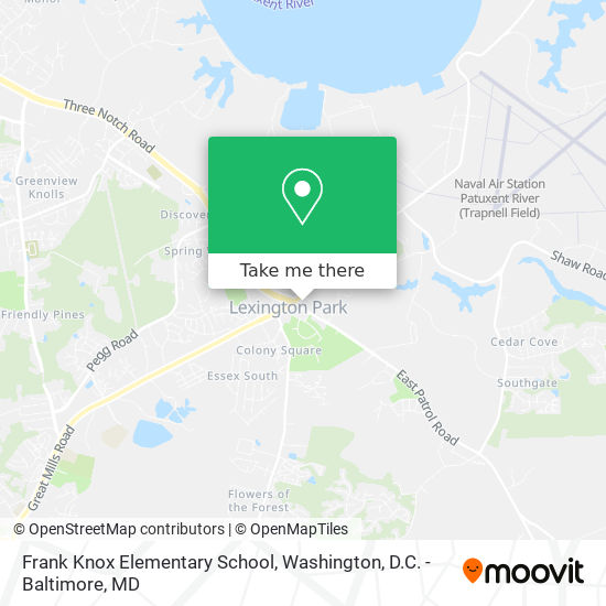 Frank Knox Elementary School map