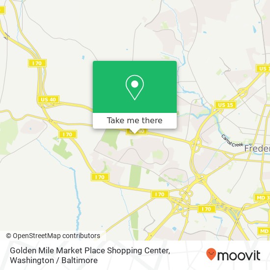 Golden Mile Market Place Shopping Center map