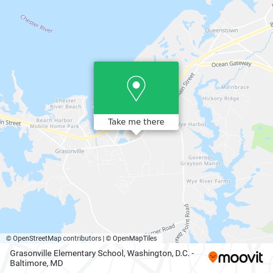 Mapa de Grasonville Elementary School