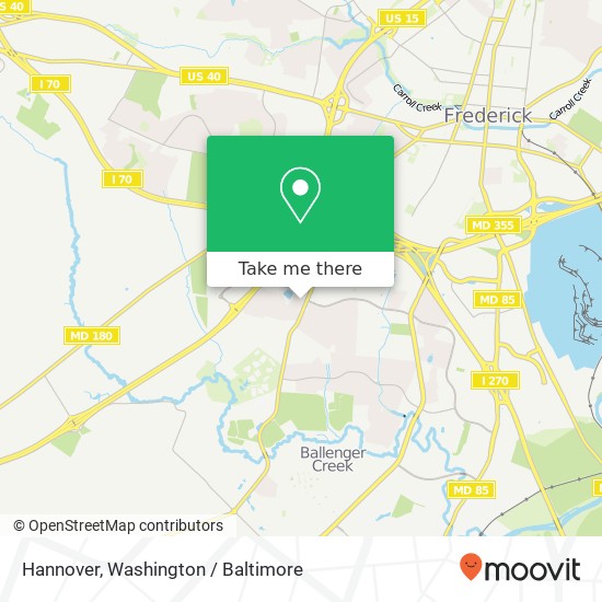 Hannover map