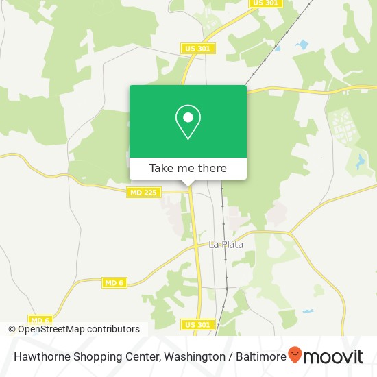 Mapa de Hawthorne Shopping Center