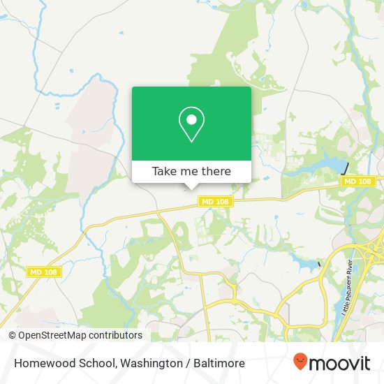 Homewood School map