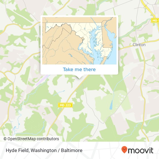 Hyde Field map
