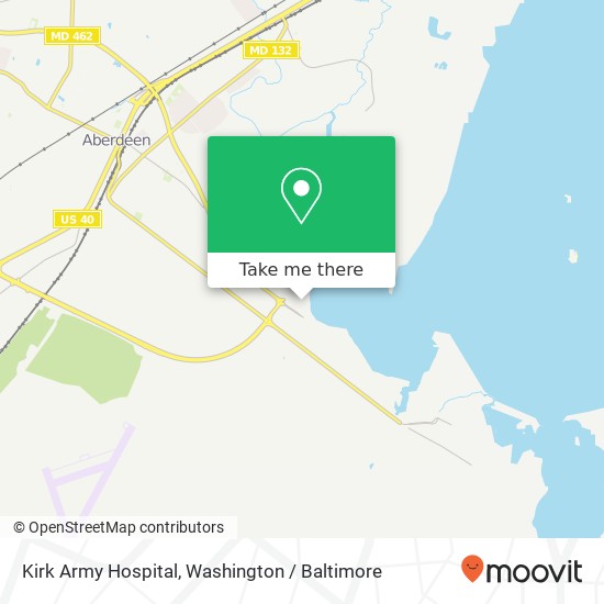 Kirk Army Hospital map