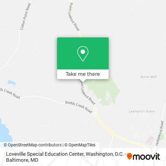 Mapa de Loveville Special Education Center