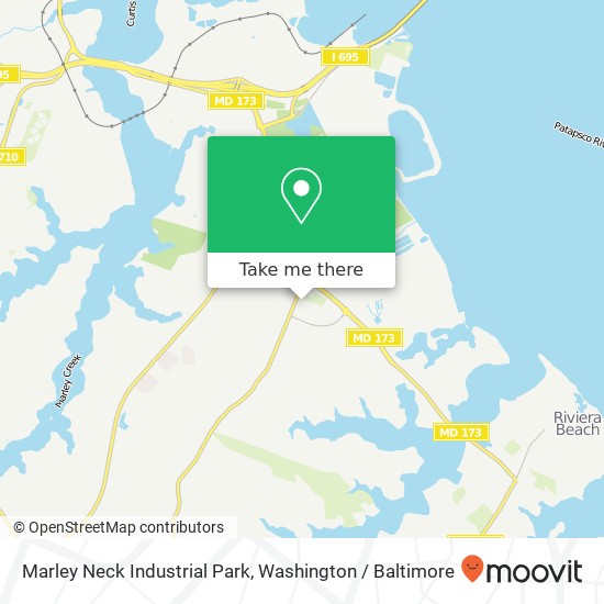 Marley Neck Industrial Park map