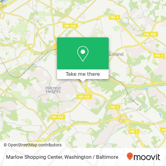 Mapa de Marlow Shopping Center