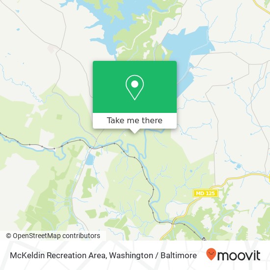 Mapa de McKeldin Recreation Area