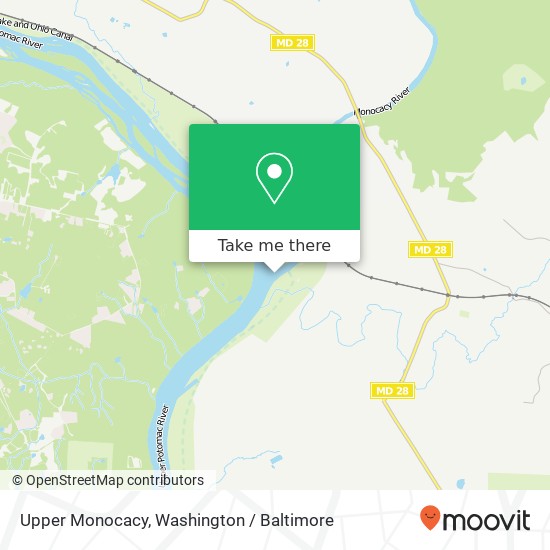 Upper Monocacy map