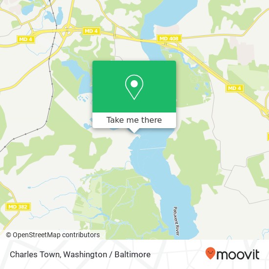 Mapa de Charles Town