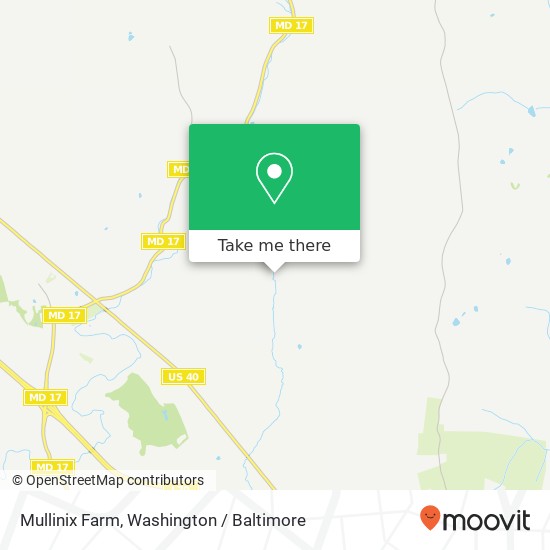 Mullinix Farm map