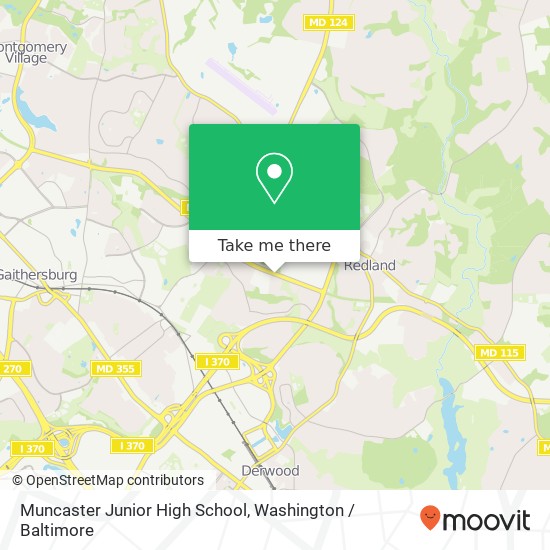 Mapa de Muncaster Junior High School
