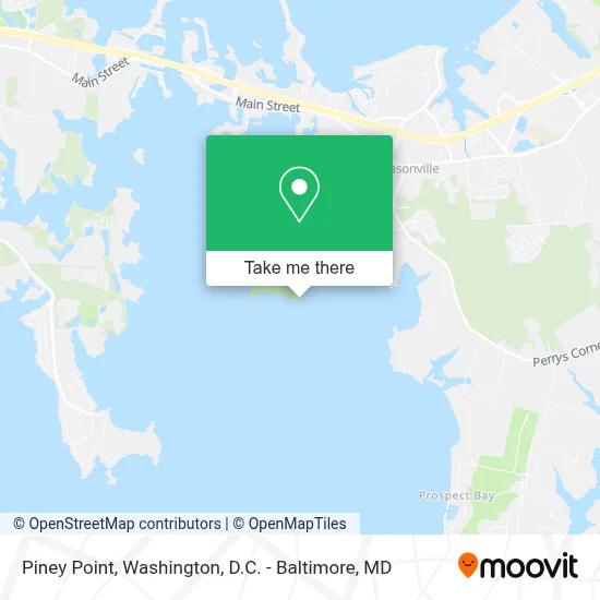 Piney Point map