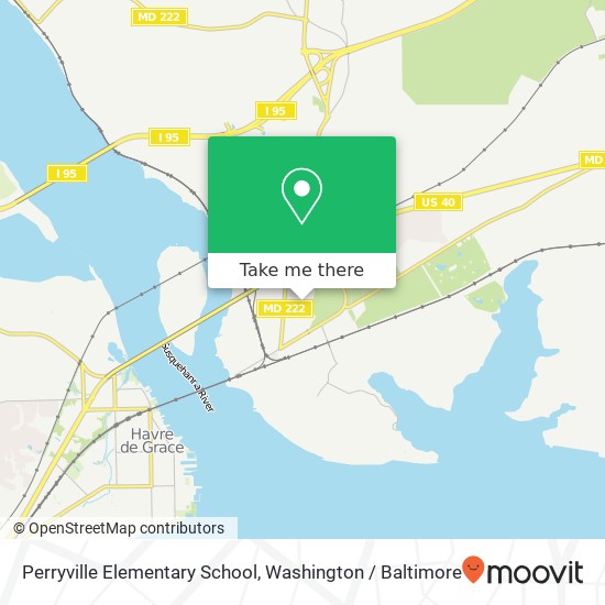 Perryville Elementary School map