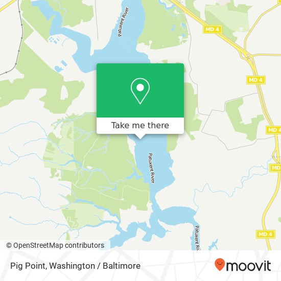 Pig Point map