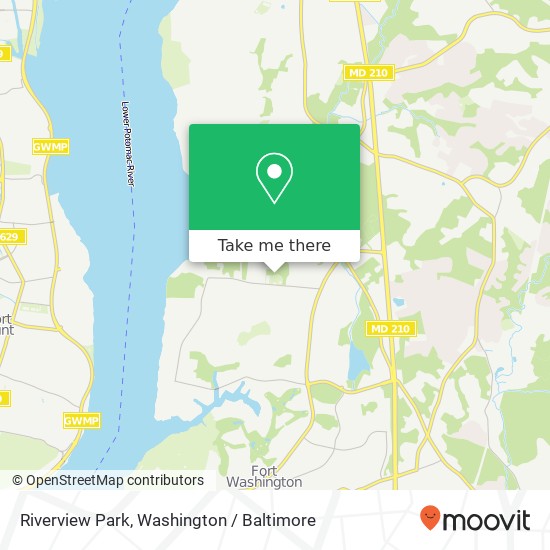 Mapa de Riverview Park