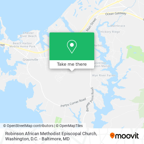 Mapa de Robinson African Methodist Episcopal Church