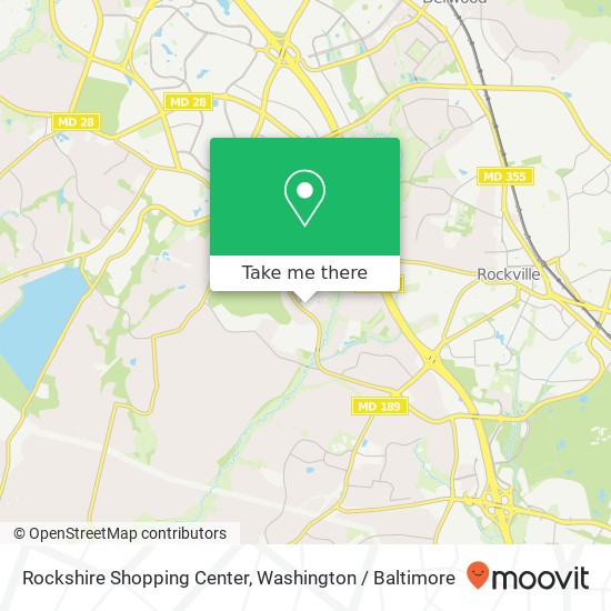 Mapa de Rockshire Shopping Center