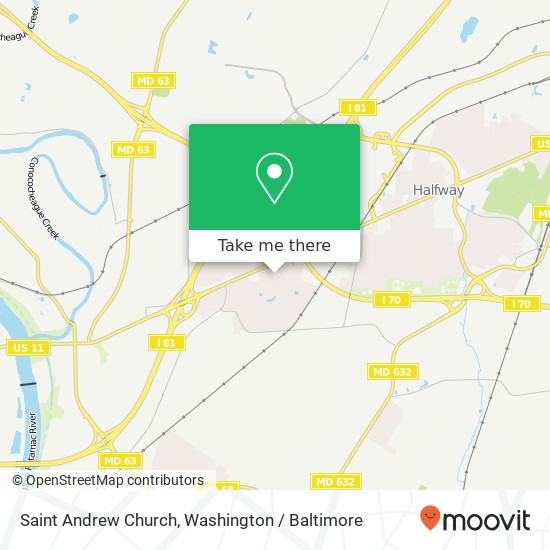 Mapa de Saint Andrew Church