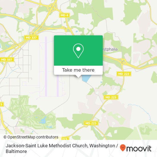 Mapa de Jackson-Saint Luke Methodist Church