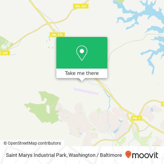 Saint Marys Industrial Park map