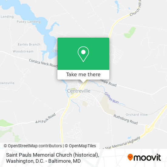 Mapa de Saint Pauls Memorial Church (historical)