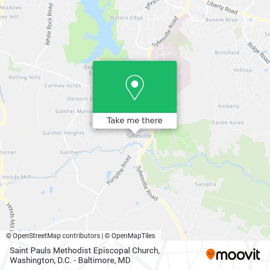 Saint Pauls Methodist Episcopal Church map