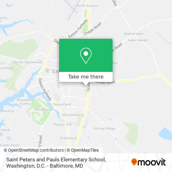 Mapa de Saint Peters and Pauls Elementary School