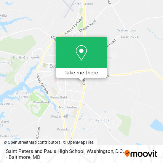 Mapa de Saint Peters and Pauls High School