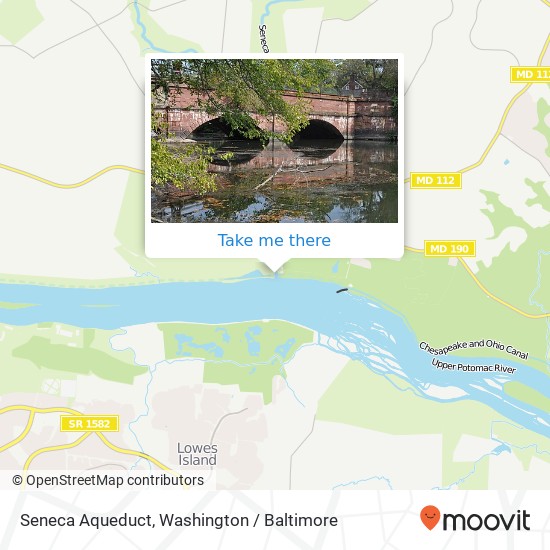 Seneca Aqueduct map