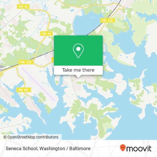 Mapa de Seneca School