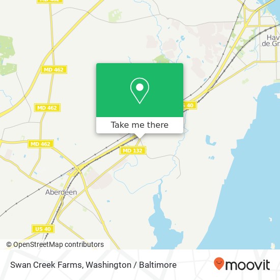 Mapa de Swan Creek Farms