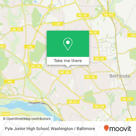 Mapa de Pyle Junior High School