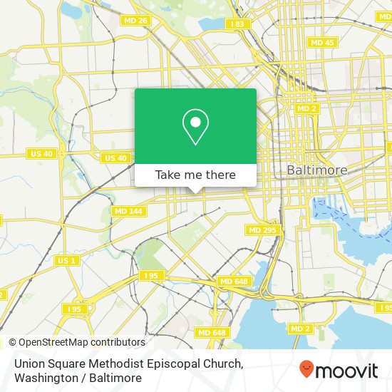 Mapa de Union Square Methodist Episcopal Church