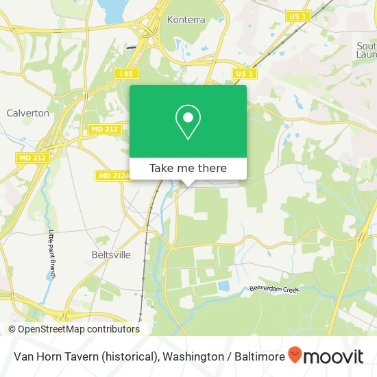 Mapa de Van Horn Tavern (historical)