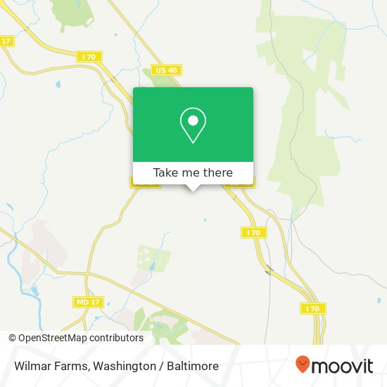 Mapa de Wilmar Farms