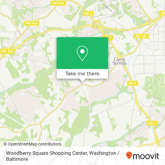 Woodberry Square Shopping Center map