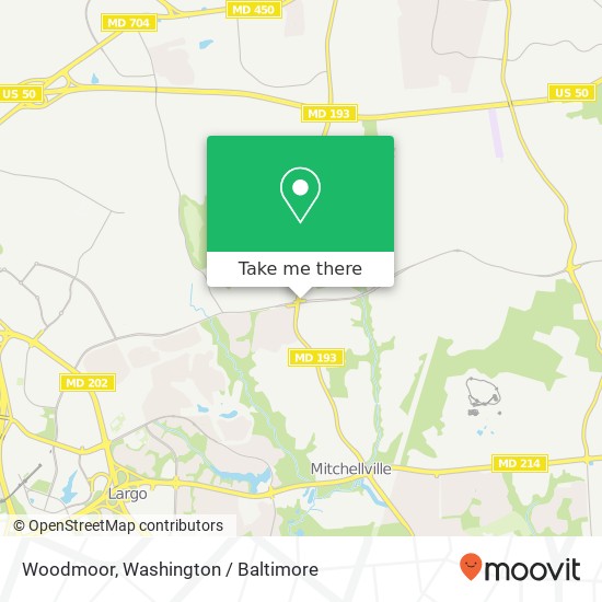 Woodmoor map