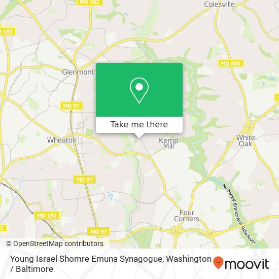 Young Israel Shomre Emuna Synagogue map