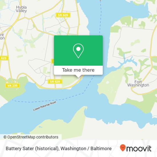 Battery Sater (historical) map