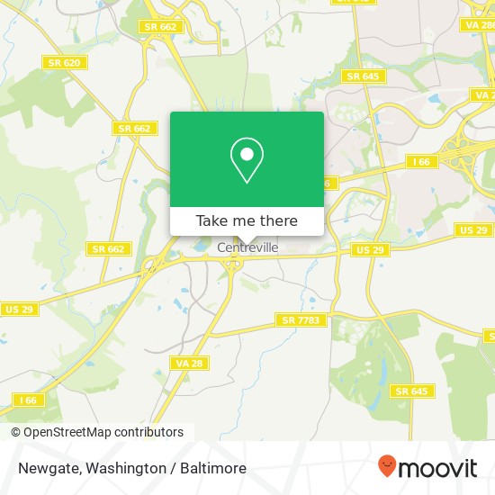 Mapa de Newgate